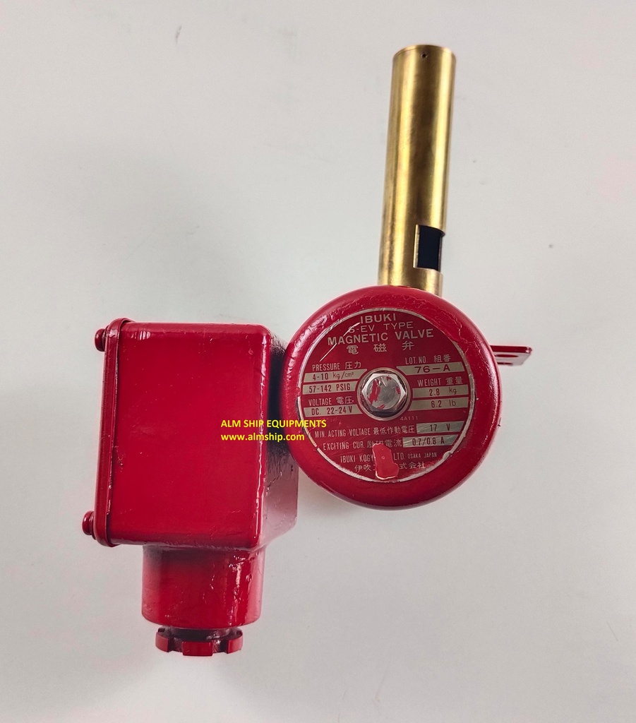 Ibuki Kogyo 6-EV Magnetic Valve | ALM SHIP EQUIPMENTS